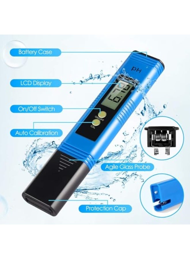 Generic LinJie Water Quality Tester,High Accuracy Pen Type Ph Tester,With 0-14 Ph Measurement Range,Suitable For Drinking Water & Liquid Food & Swimming Pool & Aquarium & Aquaculture & Hydroponics.  - Image 4