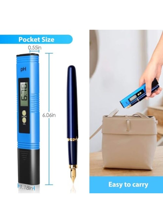 Generic LinJie Water Quality Tester,High Accuracy Pen Type Ph Tester,With 0-14 Ph Measurement Range,Suitable For Drinking Water & Liquid Food & Swimming Pool & Aquarium & Aquaculture & Hydroponics.  - Image 2