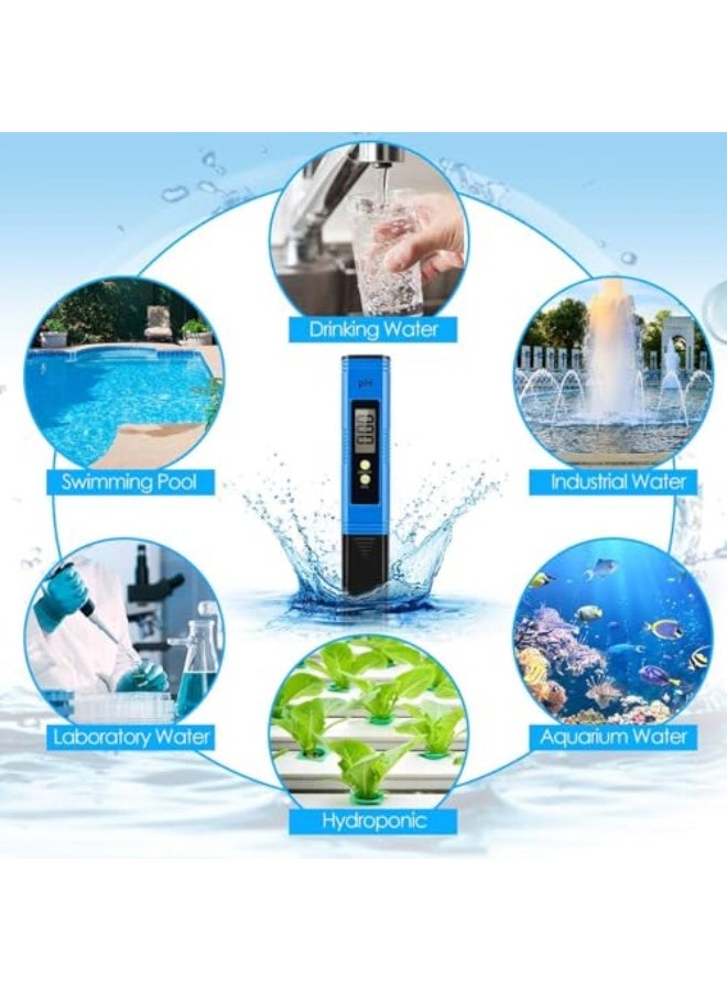 Generic LinJie Water Quality Tester,High Accuracy Pen Type Ph Tester,With 0-14 Ph Measurement Range,Suitable For Drinking Water & Liquid Food & Swimming Pool & Aquarium & Aquaculture & Hydroponics.  - Image 5