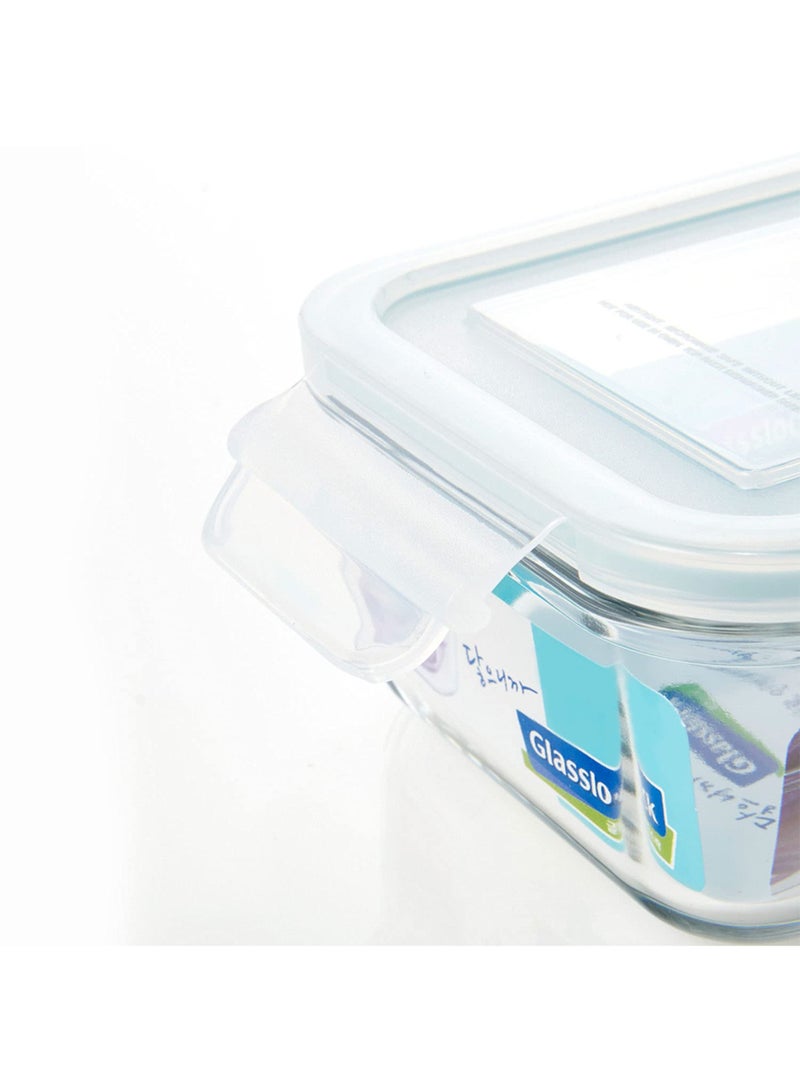 Glasslock Rectangular 400ml - Image 2