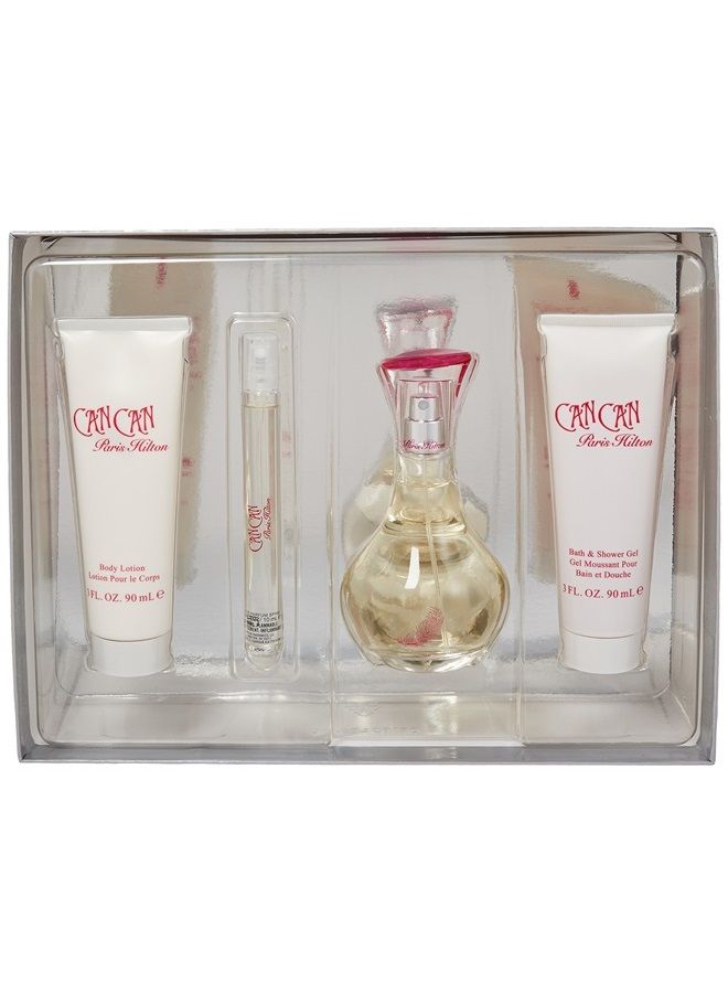 Paris Hilton طقم هدايا 4 قطع ( 1 × بخاخ عطر 3.4 أونصة + 1 × علبة بخاخ عطر 0.34 أونصة + 1 × لوشن للجسم 3 أونصة + 1 × جل استحمام 3 أونصة )، 3.4 أونصة سائلة - Image 3