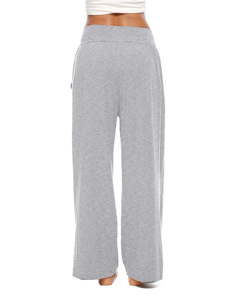 ZJCT Womens Sweatpants Comfy Loose Casual Wide Leg Yoga Workout Lounge Pants with Pockets Colour 01 XXL - Image 4