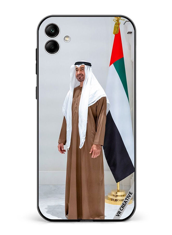 VR CREATIVE Protective Case Cover For Samsung Galaxy A04 Sheikh Mohamed Bin Zayed Al Nahyan Design Multicolour - Image 1