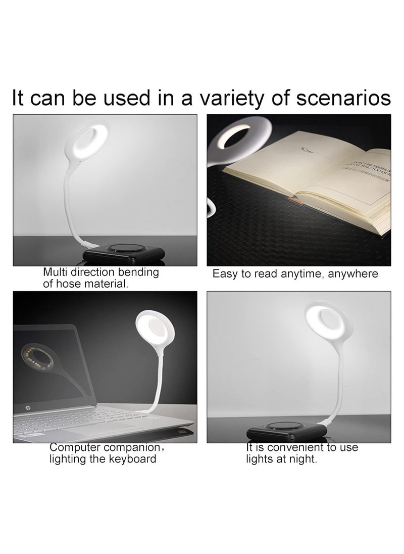 Flexible USB LED Desk Lamp | 3 Color Modes & Adjustable Brightness | Eye-Friendly Light for Reading, Study, and Work