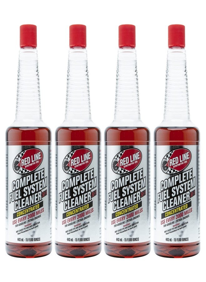 Red Line 60103 SI-1 Complete Fuel System Cleaner - 15 Ounce (4 Pack) - Image 1