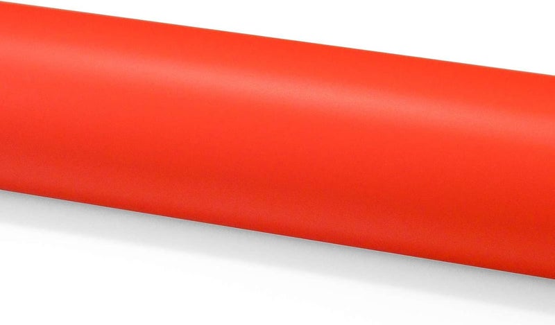 EZAUTO WRAP 12"x60" (1FTx5FT) Red Ultra Matte Flat Vinyl Wrap Auto Car Sticker Decal Film Sheet Bubble Free Air Release Technology with Tool Kit - Image 3