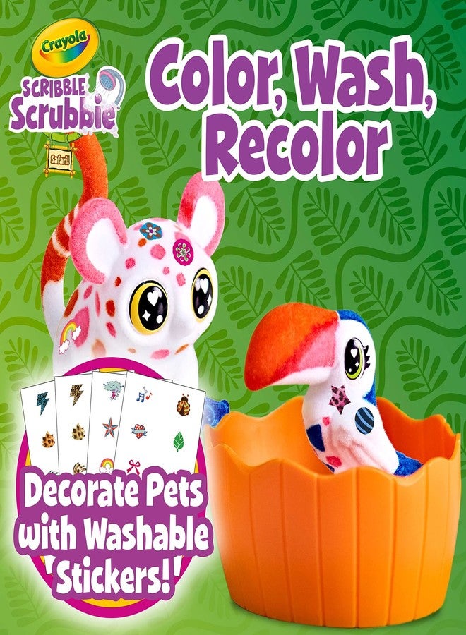 Crayola Scribble Scrubbie Pets Safari Treehouse, Toy Storage Case, Gift for Boys & Girls - Image 5