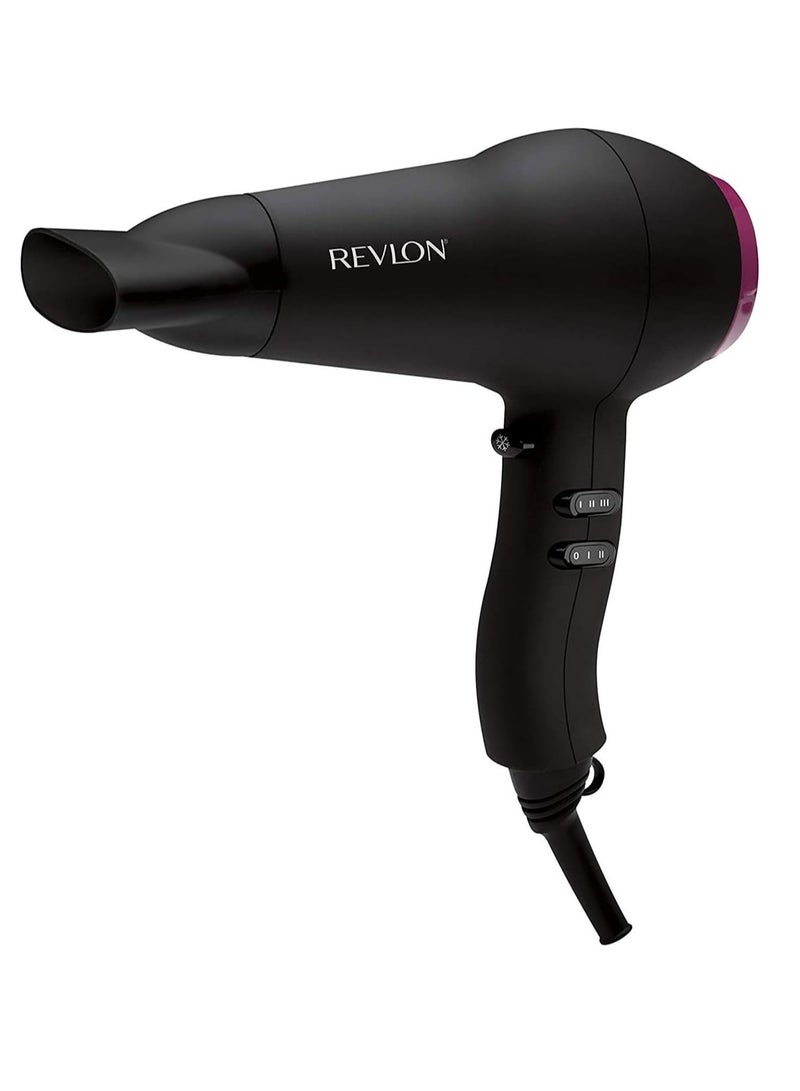 ريفلون مجفف الشعر ريفلون RVDR5823 ARB1 سريع وخفيف، 2000 واط، أسود - Image 1