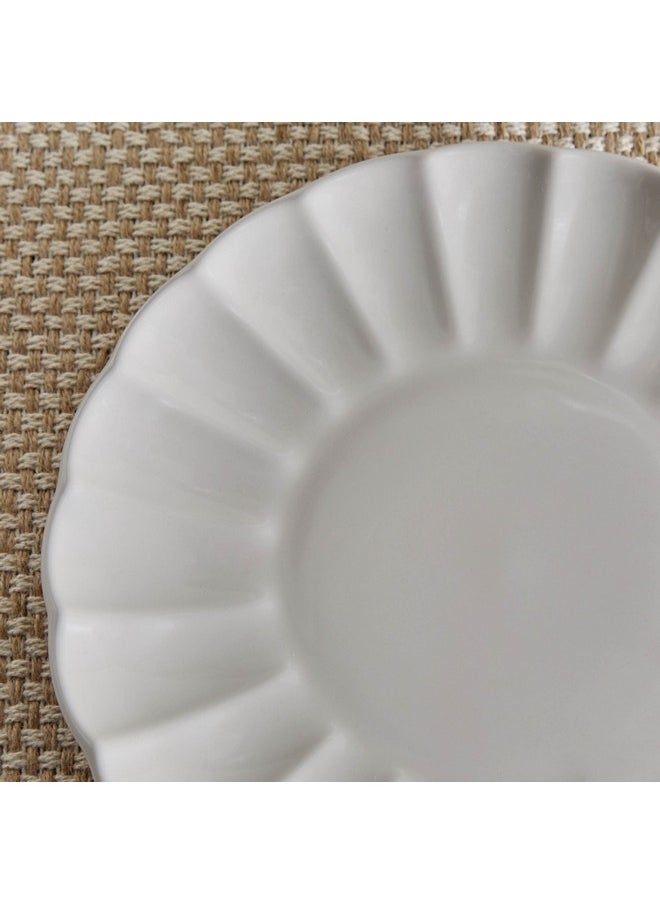 Home Box Siam Scallop Dinner Plate 27 x 2.8 x 27 cm  - Image 3