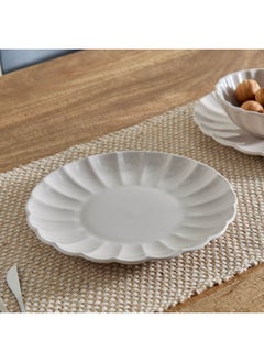 Home Box Siam Scallop Dinner Plate 27 x 2.8 x 27 cm  - Image 1