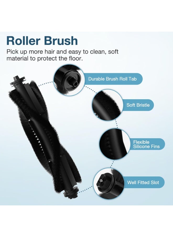 Neox 12 Replacement Kits  Compatible with Eufy Clean X8 Pro Robot Vacuum Cleaner X8 Pro Accessories, 1*Main Brush 2*Hepa Filters 2*Mop Pads 3*Vacuum Bags 4*Side Brushs - Image 4