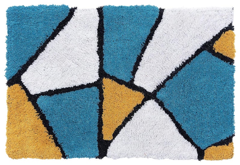 AAZEEM Absorbent Door Mat for Indoor Entrance 16x24 Inch Non Slip Mat for Front Door Entryway,Soft Cotton Home. Hotel Balcony Floor Carpet,Yellow,Rectangular - Image 4