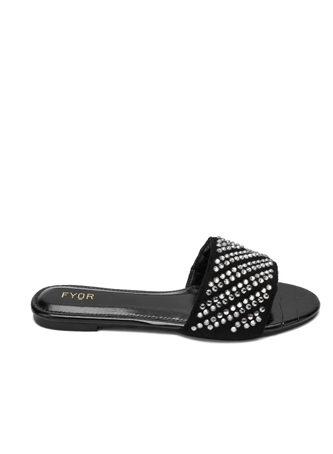 Embellished Crystal Flat MY 235