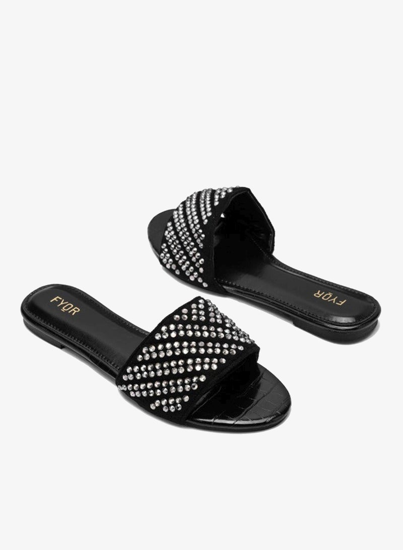 FYOR Embellished Crystal Flat MY 235 - Image 3
