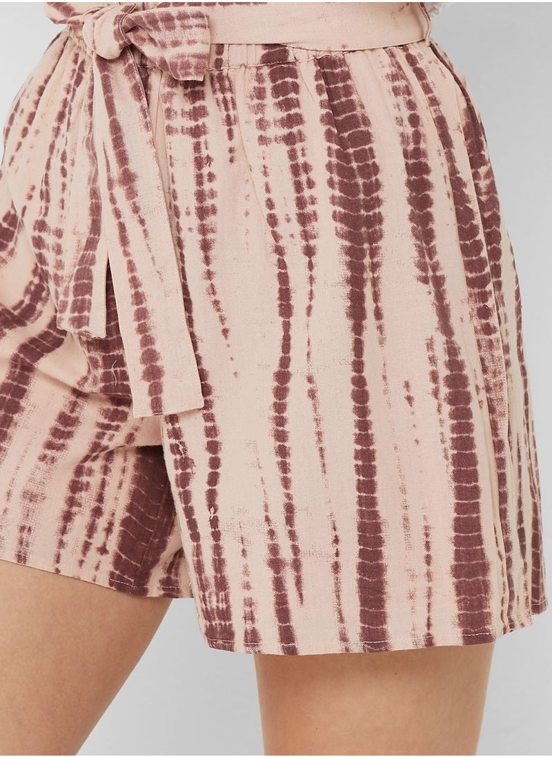 VERO MODA - Tie-Dye Shorts - Image 1