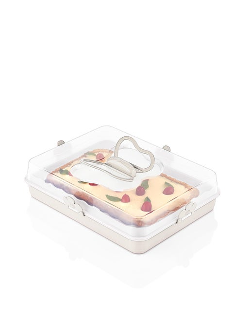 Plastic Cake saver with cover