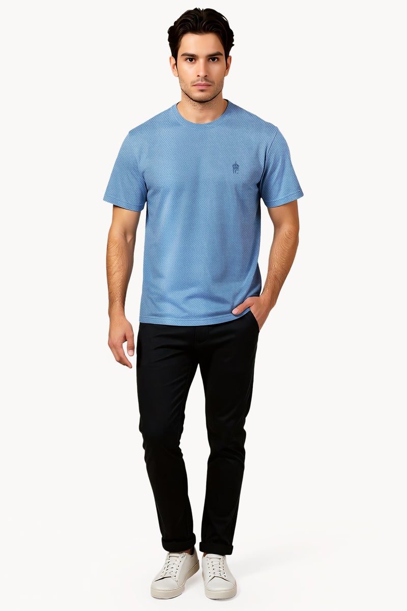 French Connection Popcorn Textured Crew Neck T-Shirt  - Image 1