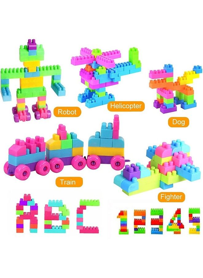 Storio Diy Puzzle Building Blocks Game Toys For Kids Educational Blocks Learning Puzzle Learning Toy For Kids (140+ Pcs) - Image 3