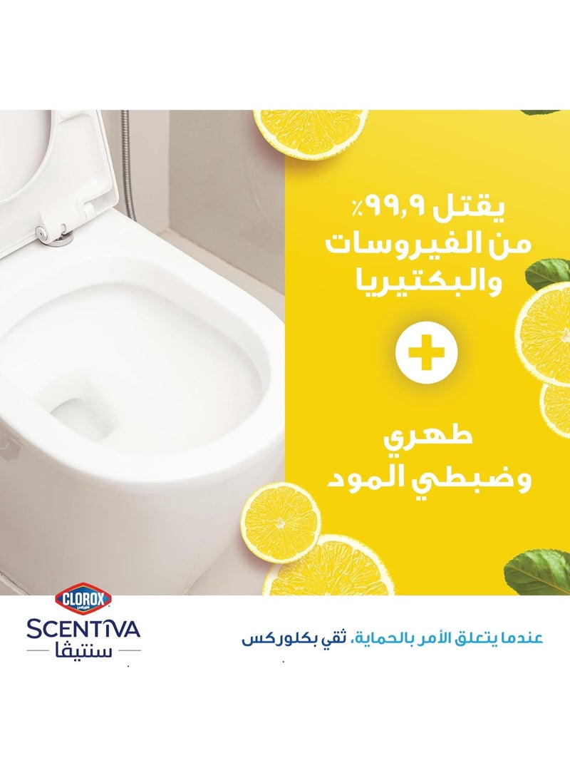 Clorox Scentiva Madagascar Citrus Grove Bleach Free Toilet Bowl Cleaner, 709 ml - Image 3