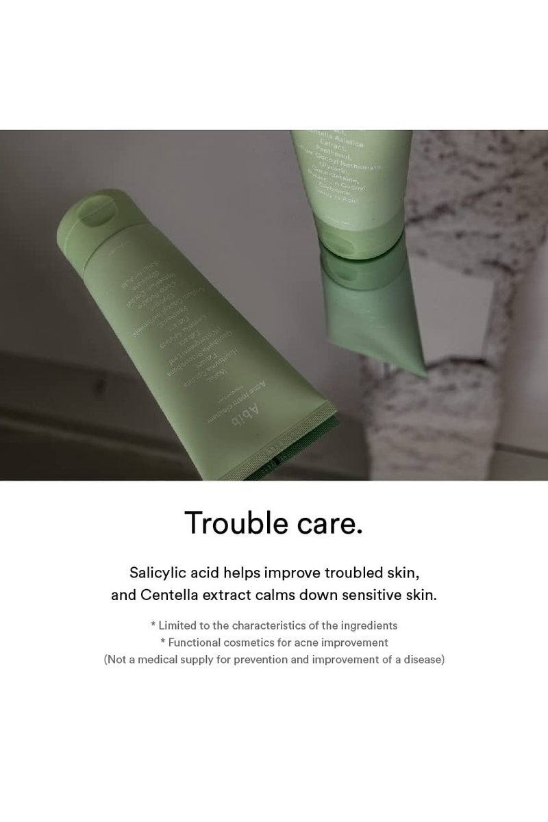 ابيب منظف رغوة حب الشباب Heartleaf Foam 5.07 fl oz / 150 ml  غسيل الوجه اليومي الحمضي الكوري الخفيف للبشرة المعرضة للحب الشباب ، ترطيب وتهدئة مع بانثينول B5 ، تنظيف عميق للبشرة الحساسة ، K-Beauty - Image 3