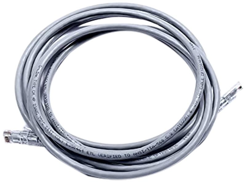 SETH ENTERPRISES 3 Meter Cat6 Copper Ethernet Patch Cables Short Server Cables | LAN Wires for Network Cabinets, Patch Panels & Server Racks | RJ45 Networking Cords Speed Upto 1024Mbps