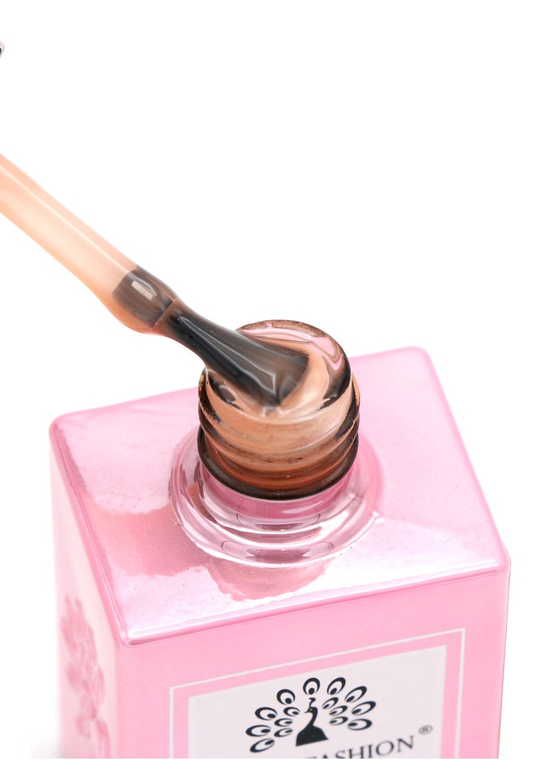 GLOBAL FASHION Global Fashion French Rubber Base Coat 15ml: Long-Lasting, Durable, & Chip-Resistant Gel Nail Polish Base Coat for Manicure and Pedicure | (02)  - Image 5