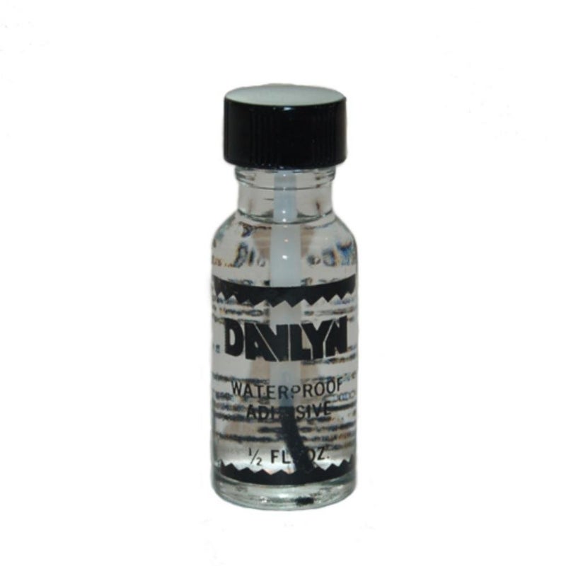 Davlyn Black Waterproof Adhesive for Wig and Toupee, Clear Liquid Adhesive Wig Glue for Lace Front or Polyurethane, Sweat Proof and Great for Oily Skin