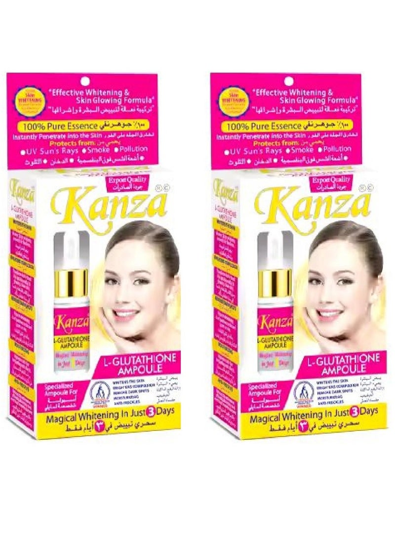 كنزه قطعتين من سيروم لتبييض البشرة - Image 1