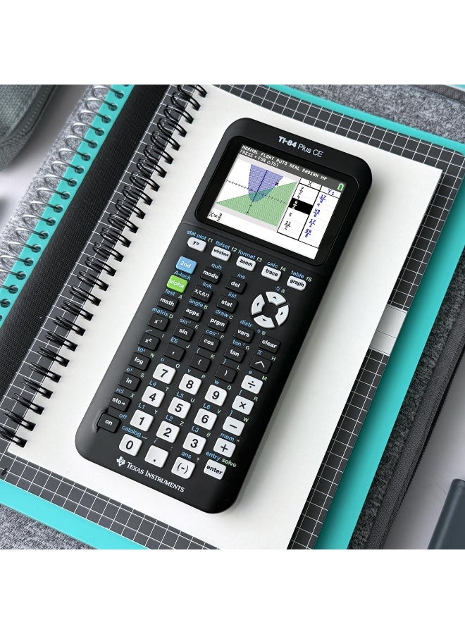 Texas Instruments TI-84 Plus CE Color Graphing Calculator, Black - Image 3