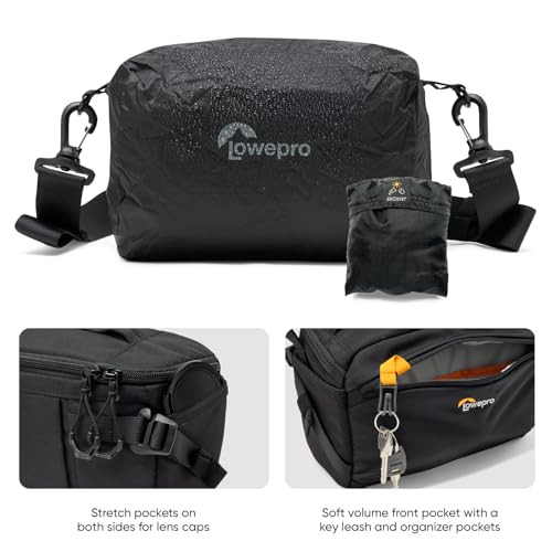 Lowepro ProTactic Lite SLX 110 AW III Camera Sling Bag, Professional Camera, Rain Cover, Lightweight Crossbody Sling Backpack, for Photographer, Videographer, Volume 4L, for DSLR/Mirrorless - Image 3
