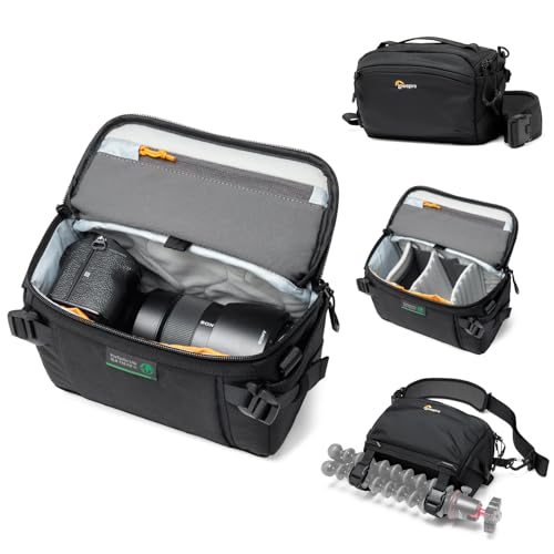 Lowepro ProTactic Lite SLX 110 AW III Camera Sling Bag, Professional Camera, Rain Cover, Lightweight Crossbody Sling Backpack, for Photographer, Videographer, Volume 4L, for DSLR/Mirrorless - Image 1