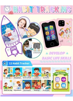 Kids Smart Phone Toys for Girls Ages 3-7 with Dual Camera 2.8’’ Touchscreen Toddler Phone Toys with Learning Games MP3 Music Player for Birthday Gifts for 3 4 5 6 7 Years Old, 32GB SD Card, Pink - pzsku/Z0F06AB2685FF995081ADZ/45/_/1707735547/887fad97-3f0e-4787-a1b9-2c42b3460ff5