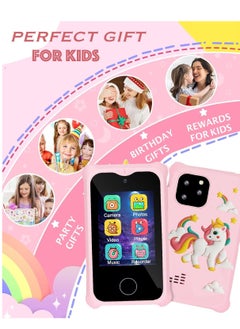 Kids Smart Phone Toys for Girls Ages 3-7 with Dual Camera 2.8’’ Touchscreen Toddler Phone Toys with Learning Games MP3 Music Player for Birthday Gifts for 3 4 5 6 7 Years Old, 32GB SD Card, Pink - pzsku/Z0F06AB2685FF995081ADZ/45/_/1707735550/fad51823-075f-4229-8838-f509418d1607