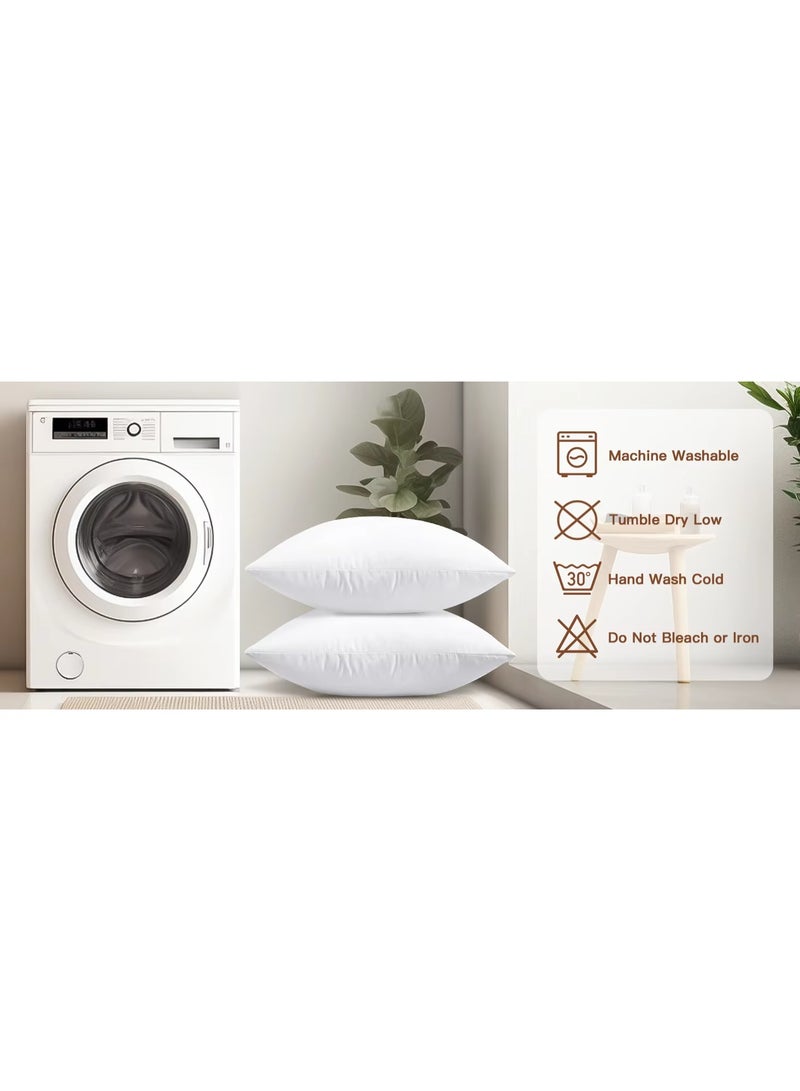 MAXQON 1-Piece Cushion Filler 65x65 cm – Hollow Fiber Filling Cushion Insert with Non-Woven Outer Fabric - Image 5