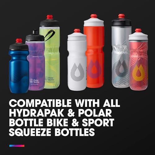 Hydrapak غطاء فلتر هيدرا باك بريك أواي+ - ملحق تنقية المياه - تدفق سريع - يناسب زجاجات الدراجة والرياضة، مثالي للدراجات، الأنشطة الخارجية، السفر والاستعداد للطوارئ - Image 5