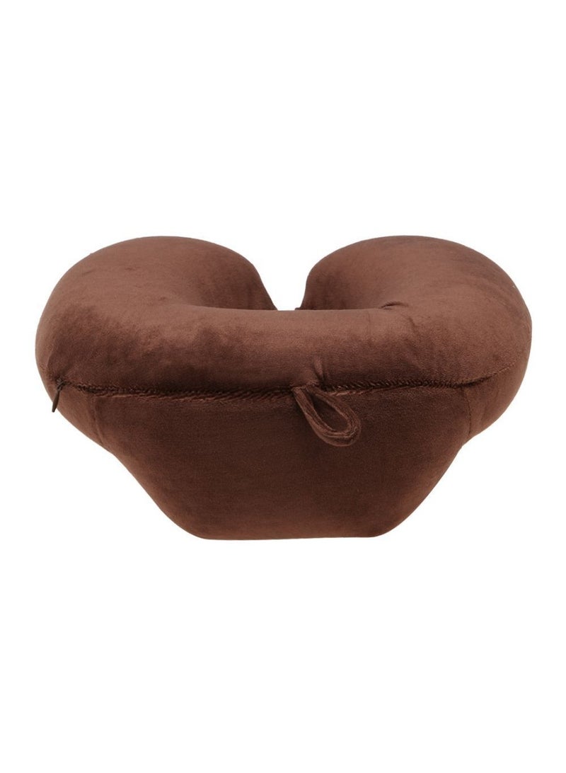 Manasek Brown Neck Pillow - Image 4