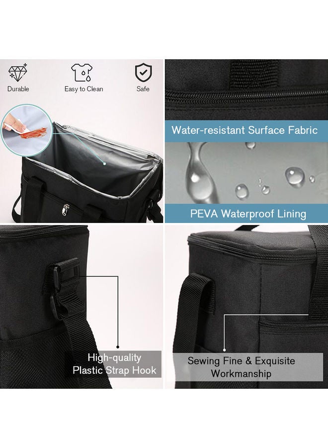 NIBEMINENT Portable Insulated Reusable Lunch Box Container 15L Capacity - Image 2