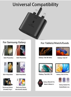 Generic 45W USB C Super Fast Charging Charger - Compatible with S24 S23 S22 S21 S20 Ultra, S24+ S23+ S22+ S21+, A53, A15, A 55, A54 - Type C Power Adapter  - Image 3