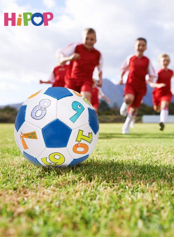 HIPOP Size 2 Children Soccer Ball, Outdoor Practice Training Ball Kids Sports Ball for Toddler Youth and Kids, Training Football Toy Mini Football for Beach, Home, School, Dia 15cm/5.9inch - Image 5