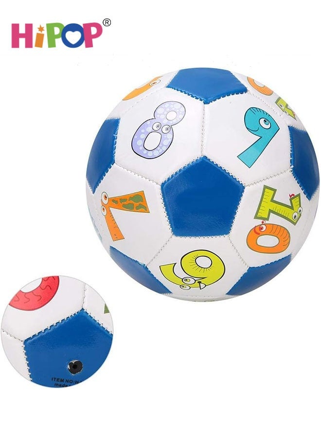 HIPOP Size 2 Children Soccer Ball, Outdoor Practice Training Ball Kids Sports Ball for Toddler Youth and Kids, Training Football Toy Mini Football for Beach, Home, School, Dia 15cm/5.9inch - Image 3