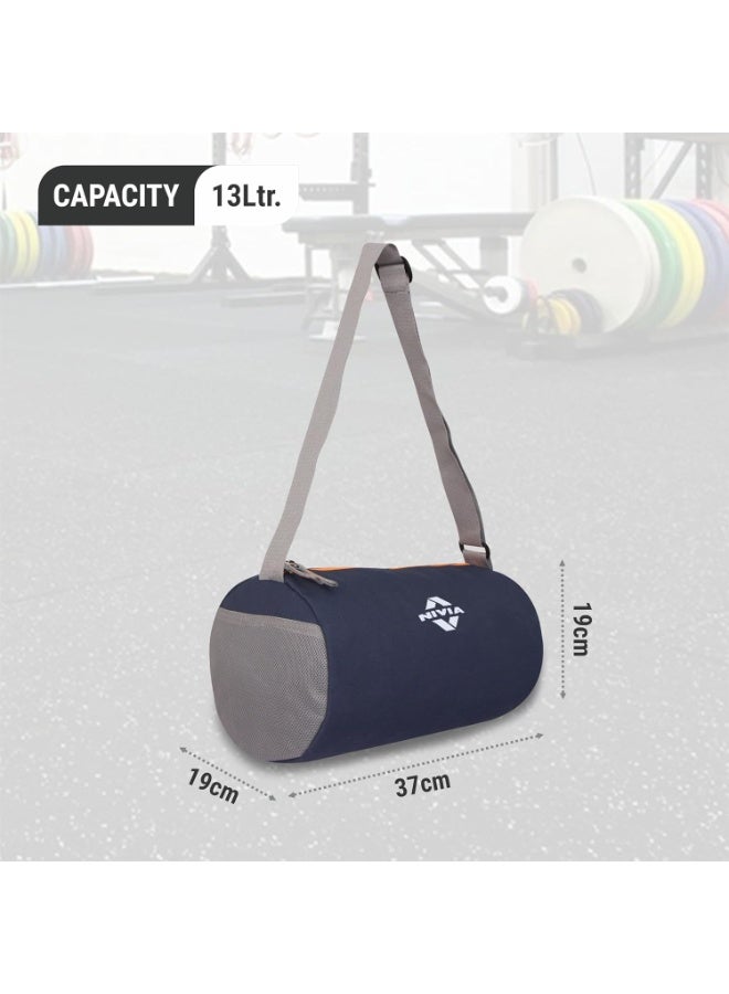 Nivia NIVIA Basic Duffle Polyester Bag, Gym Bags, Adjustable Shoulder Bag for Men, Duffle Bags Travel - Image 2