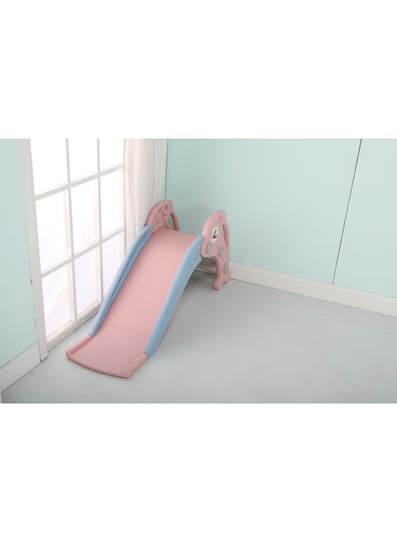 FULL JOY 2 in 1 Baby Slide with Basketball Hoop, Foldable Slide for Toddlers Boys Girls Climbers, Indoor and Outdoor Toys - Image 4