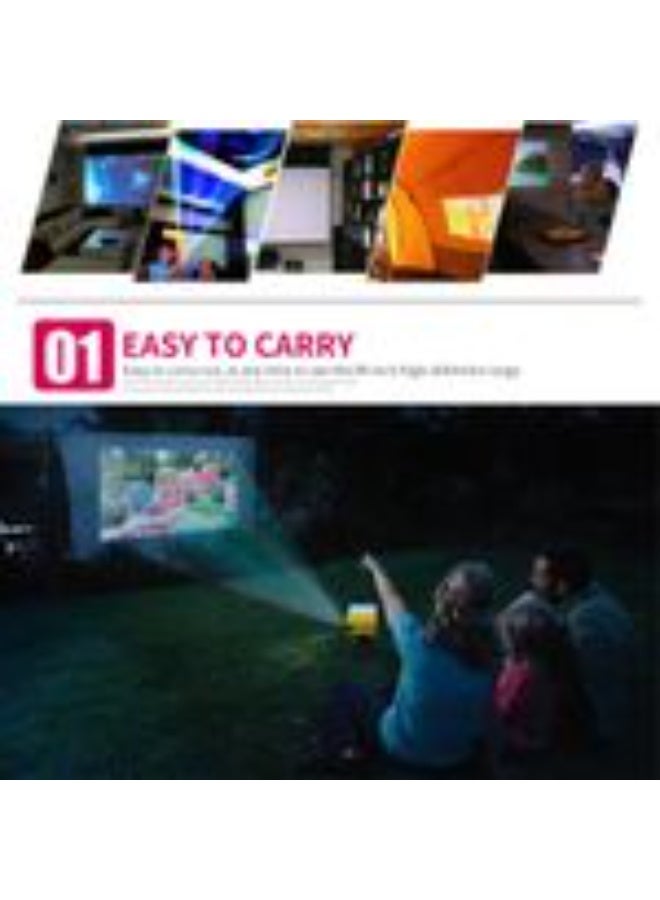 Portable LED HD Mini Projector for Home Theater - Image 5