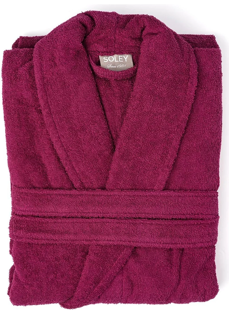 Soley | Minerva | Extra Soft 100% Cotton Women's / Men's Unisex Bathrobe