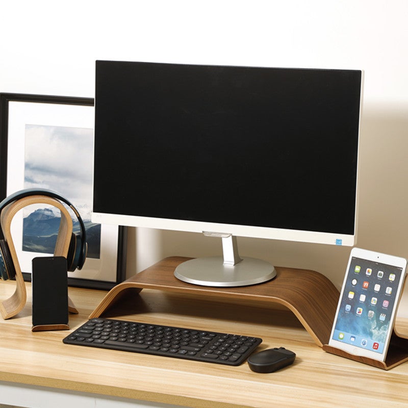 Stability Bracket Laptop Stand Desktop Computer Monitor Elevated Stand Base Stand Imac Stand - Image 2