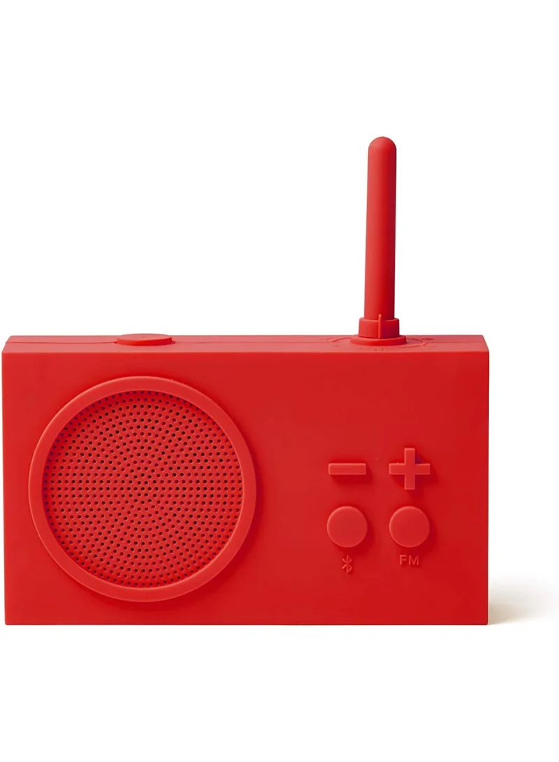 ليسكون سماعة لاسلكية لون أحمر