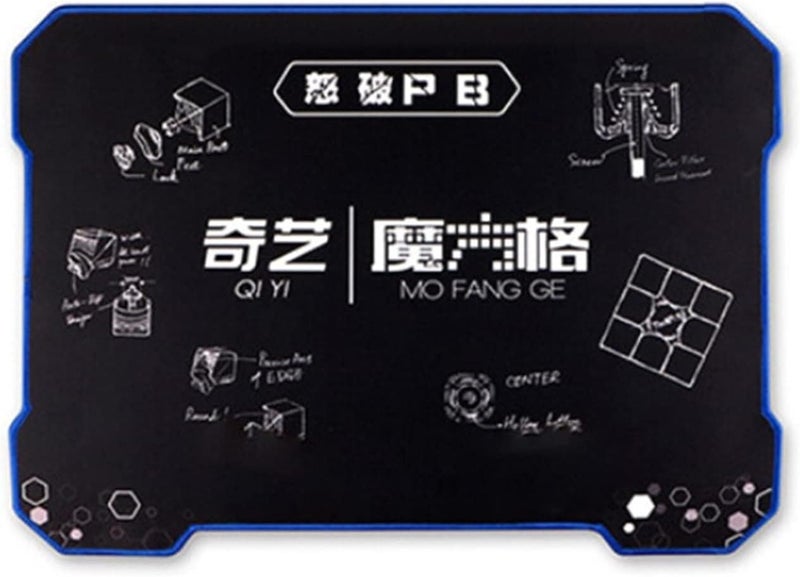 CuberSpeed CuberSpeed QY Toys Cube Mat Black Cubing mat for Speed Cube  - Image 2