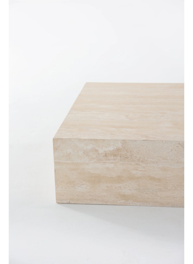 Modern Style Turkish Travertine Coffee Table - Image 5