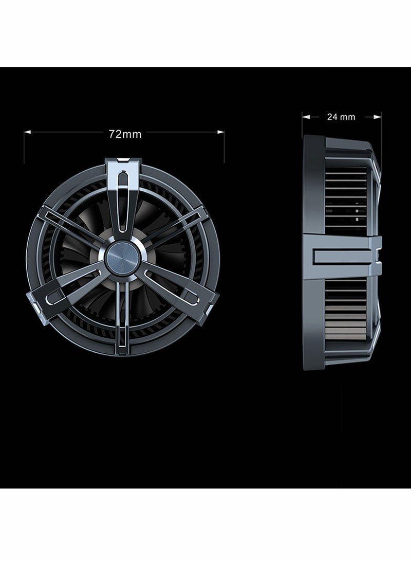 Loquat Mobile Phone Cooler for Magsafe, Game Cooler Fan for PUBG, Designed for iPhone 12/13 Series, Live Streaming and Vlog, Semiconductor Heatsink Without Noise for iOS and for Android, for ipad and Tablet - Image 5
