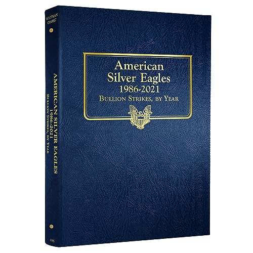 Whitman US American Silver Eagle Coin Album 1986 - 2021 #3395 - Image 1